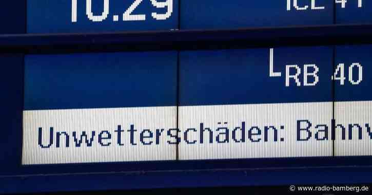 Sturm: Fernverkehr bis Montagnachmittag eingeschränkt