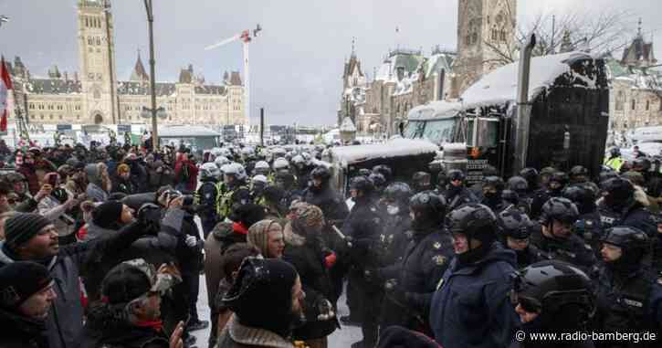 Polizei räumt weiter Trucker-Proteste in Kanada