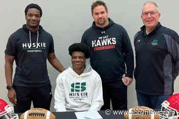 Abbotsford’s Ercy Avul signs with Saskatchewan Huskies football program - Abbotsford News