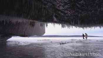 The Apostle Island ice caves are closed, but you can still explore these frozen formations