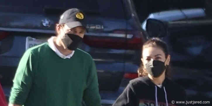 Mila Kunis & Ashton Kutcher Keep It Casual On a Coffee Date in L.A.
