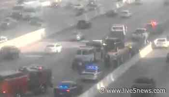 Eastbound lanes of I-26 reopen after crash near Aviation Ave. - Live 5 News WCSC