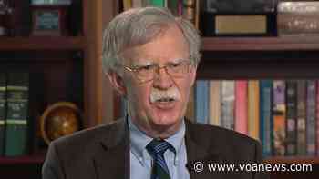 Bolton: US Should Confront China on North Korea - VOA News
