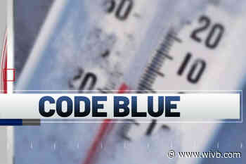 Code Blue 15 in effect Saturday night and Sunday, warming shelters open