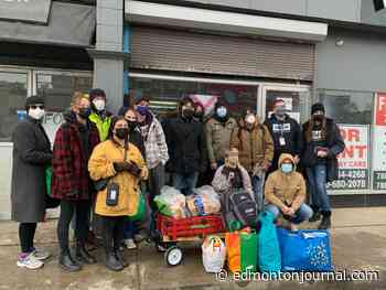 Outreach workers, volunteers hit the streets of Edmonton providing supplies to city's most vulnerable