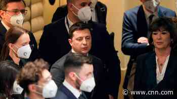 Ukraine's president calls for list of sanctions against Russia