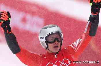 Marco Odermatt, Olimpiadi: oro nello slalom gigante, De Aliprandini cade nella seconda manche - Corriere della Sera
