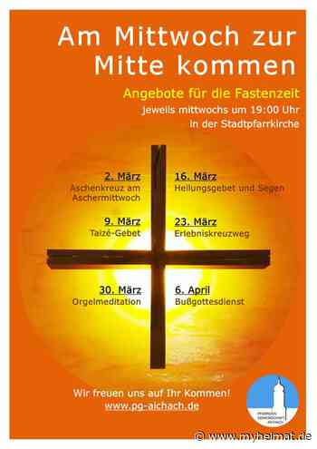 Am Mittwoch zur Mitte kommen - Aichach - myheimat.de