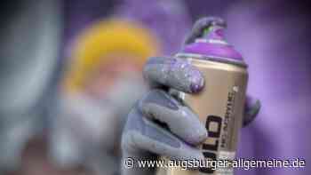 Kinder besprühen Fassade eines Einkaufsmarktes in Aichach mit Graffiti - Augsburger Allgemeine