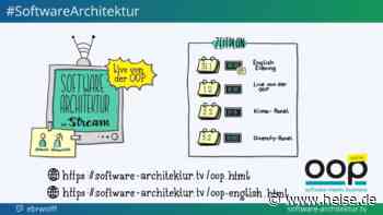 software-architektur.tv: Live von der Softwarearchitektur-Konferenz OOP 2022 - heise online