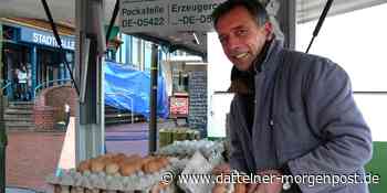 „Sturm ist dann durch“: Klaus Eickenscheidt und Kollegen stehen auf dem Markt - Dattelner Morgenpost