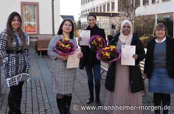 Drei neue Integrationslotsinnen in Lampertheim ausgebildet - Lampertheim - Nachrichten und Informationen - Mannheimer Morgen
