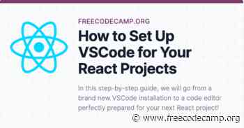How to Set Up VSCode for Your React Projects