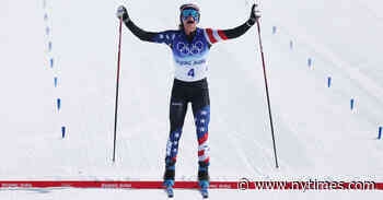 Jessie Diggins Wins Silver Medal in 30-Kilometer Race