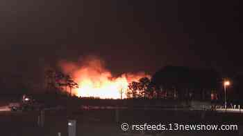 Wildlife Refuge says Back Bay fire was wildfire, not 'controlled burn'