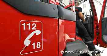 Trente pompiers mobilisés pour un incendie de bâtiment à Plouhinec - Le Télégramme