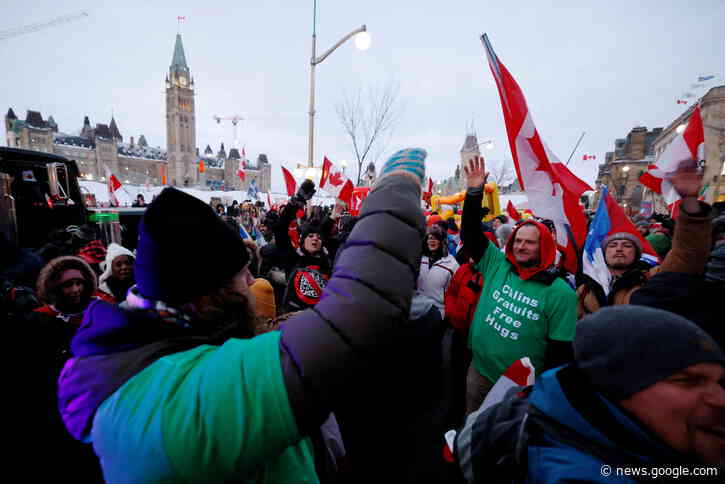 Canadian Freedom Convoy: Ottawa police say protesters' actions prompted horse-mounted cops to trample truckers - Fox News