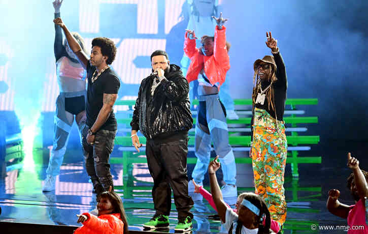 Watch DJ Khaled bring out Lil Wayne, Lil Baby, Migos and more for NBA All-Star performance