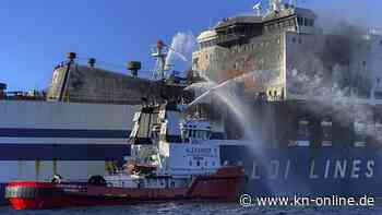 Feuer auf Autofähre nahe Korfu: Mann nach 48 Stunden gerettet