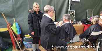 Diana Brömmel und ihr Team schnitten Flutopfern die Haare | Raesfeld - Dorstener Zeitung