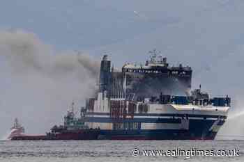Survivor found in burning Greek ferry - Ealing Times