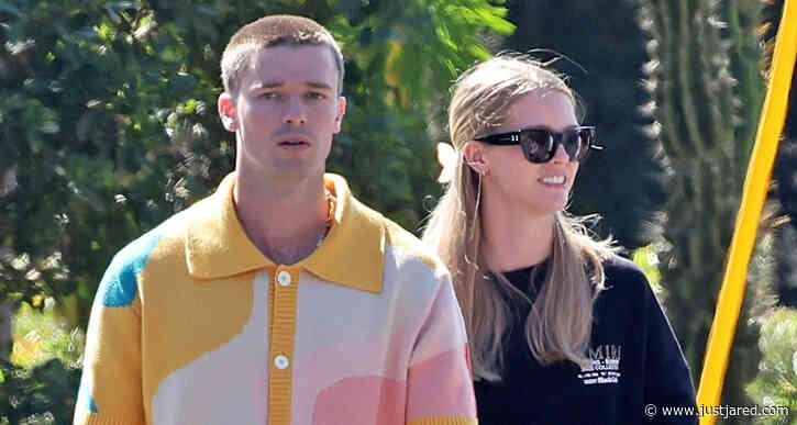 Patrick Schwarzenegger Steps Out with Girlfriend Abby Champion After Getting Haircut from Dad Arnold