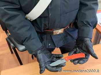 In auto con un coltello a serramanico. Denunciato a Modena dai Carabinieri - Modena 2000