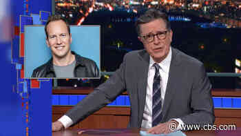 Watch The Late Show with Stephen Colbert: Meanwhile... Patrick Wilson Eats Dog Poop - Full show on CBS - cbs.com