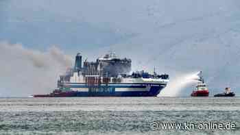 Brand auf Autofähre vor Korfu: Erster Toter geborgen