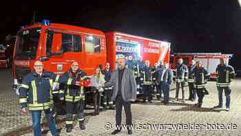 Feuerwehr Schömberg: Neues Fahrzeug ist eingetroffen