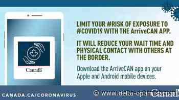 Delta BC couple discovers there is no fee for ArriveCan app - Delta-Optimist