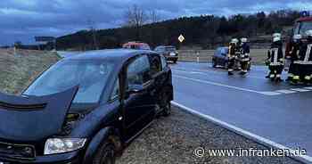 Unfall zwischen Walsdorf und Trabelsdorf: Zwei Verletzte, einer davon schwer