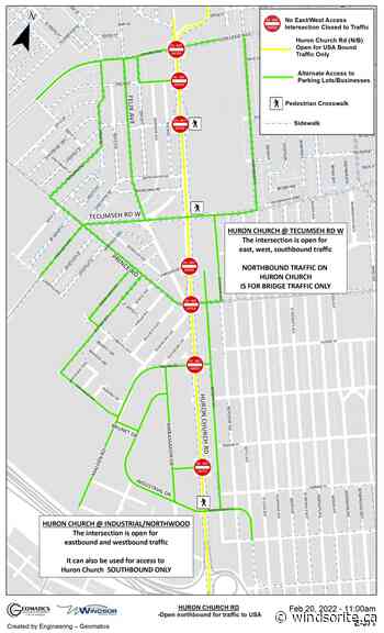 Tecumseh Road At Huron Church Intersection Opened By Police - windsoriteDOTca News