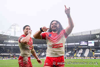 Konrad Hurrell leads the Saints singing in style - St Helens Star