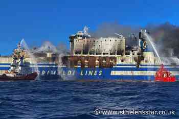 Greek rescuers search burning ferry for 12 missing people - St Helens Star
