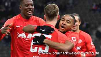 Torfestival in Berlin: Leipzig schlägt Hertha BSC