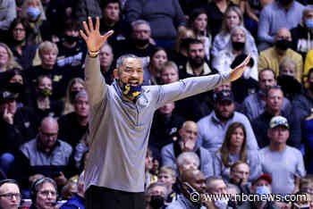 Michigan coach Juwan Howard scuffles with Wisconsin assistant coach in viral brawl after basketball game