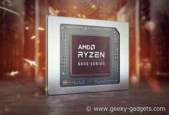 AMD Ryzen 6000HS with RDNA 2 graphics performance analysis