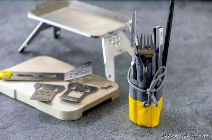 W9 modular lightweight camping cooker designed for exploration