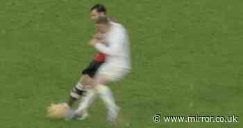 Gary Neville makes feelings clear on tackle on Bruno Fernandes before second Leeds goal - The Mirror