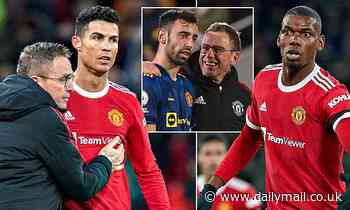 Man Utd: Cristiano Ronaldo, Paul Pogba and Bruno Fernandes hold one-on-one talks with Ralf Rangnick - Daily Mail