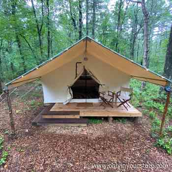 After You Hike The Maxwell Mays Trail, Sleep In A Canvas Tent At Glamp Frogmore In Rhode Island - Only In Your State