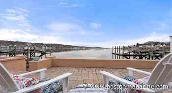 On the Market: A Waterfront Home in Rhode Island with a Private Pebble Beach - Boston magazine