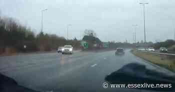 Car drove wrong way on A13 near Basildon prior to police making arrests - Essex Live