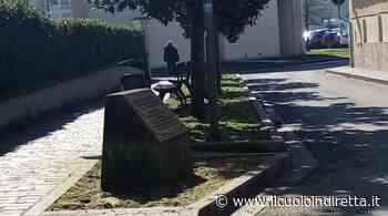 Fucecchio, tolte le erbacce dal cippo dedicato a Salvo D'Acquisto - IlCuoioInDiretta - IlCuoioInDiretta