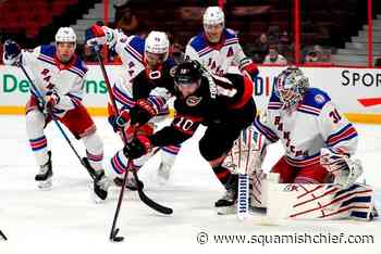 Senators stymied by Rangers goalie Igor Shesterkin in loss - Squamish Chief