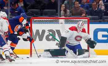 Hammond lead Canadiens past Islanders in 3-2 shootout win - Squamish Chief