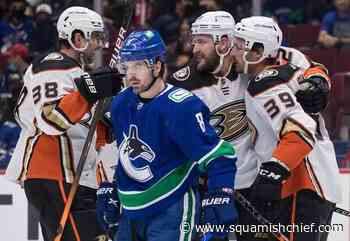 Ducks beat Canucks to snap four-game winless streak - Squamish Chief