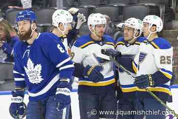 Maple Leafs home misery against Blues continue with 6-3 defeat - Squamish Chief