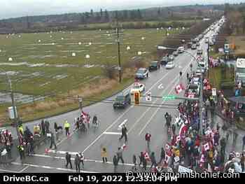 Surrey RCMP close 176th Street border crossing due to protest - Squamish Chief